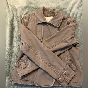 american eagle gray/brown jacket
(size: large)